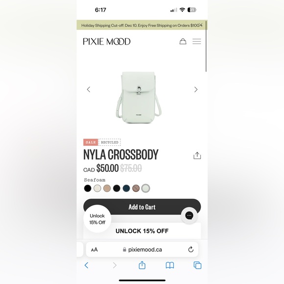 Pixie Mood Nyla Crossbody Bag - BNWT - Picture 3 of 3